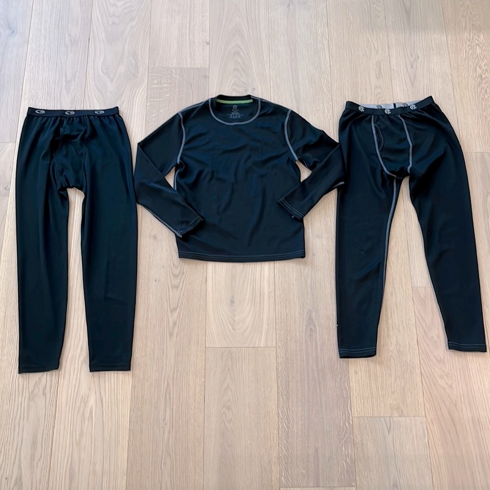 Bundle of C9 Champion Long Underwear Top + Two Bottoms Size Youth 10/12